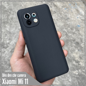 Ốp lưng cho Xiaomi Mi 11 TPU dẻo đen che Camera