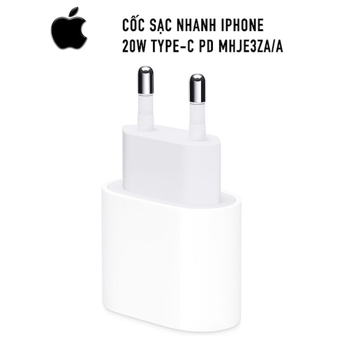 củ sạc iPhone 12 Pro Max Sạc nhanh Apple iPhone 20W Type-C – MHJE3ZA
