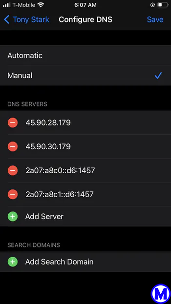 Cách đổi DNS trên iphone iOS 12