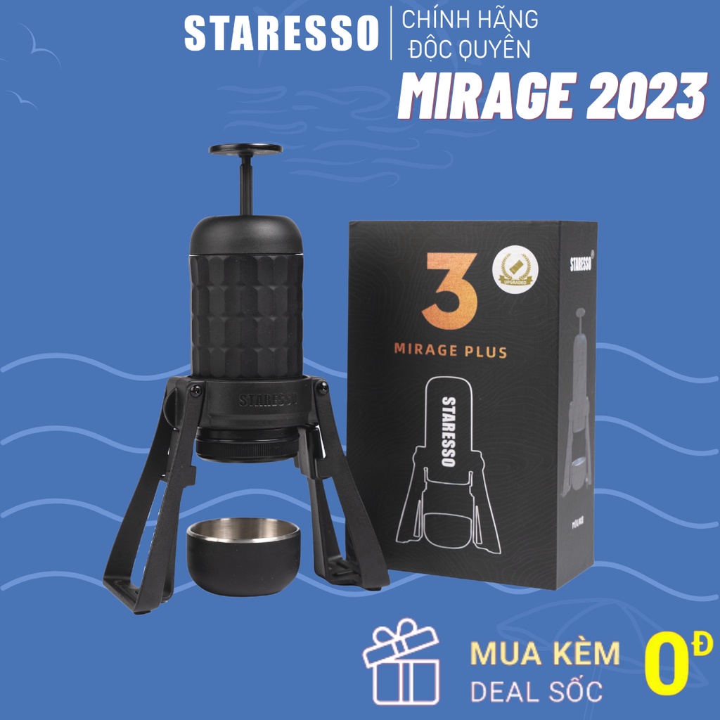 Máy pha cà phê cầm tay Staresso Mirage Plus